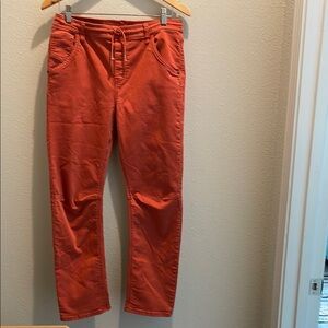 Cat & Jack Orange Ankle Cropped Jeans